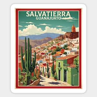 Salvatierra Guanajuato Mexico Vintage Tourism Travel Magnet